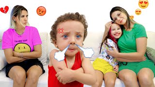Valentina Pontes in a FUNNY STORY about a NEW BROTHER