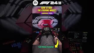 How to HIDE the steering wheel in F1 25 and F1 24 on PC How to HIDE the steering wheel in F1 25 and F1 24 on PC