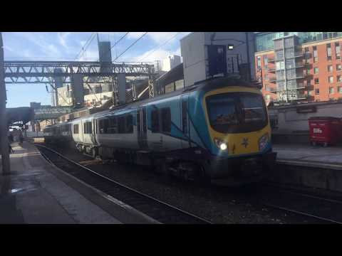 Trains at Manchester Oxford road