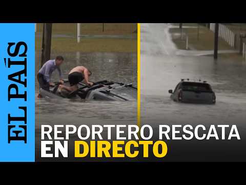 AUSTRALIA | Un reportero rescata en directo a un hombre mientras informaba de inundaciones | EL PAÍS