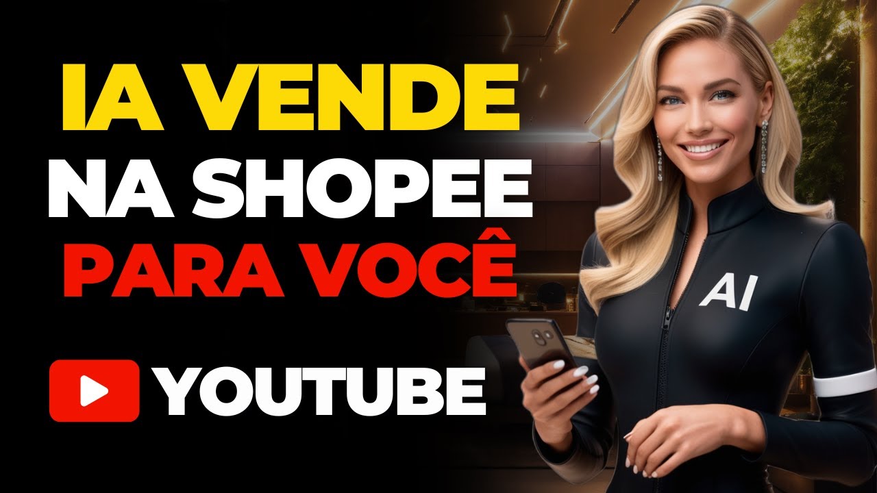AFILIADO SHOPEE: CRIE UMA VENDEDORA VIRTUAL QUE VENDE 24 HORAS POR DIA COMO AFILIADO PARA VOCÊ!