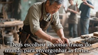 O CARPINTEIRO E O PREGOS TORTOS