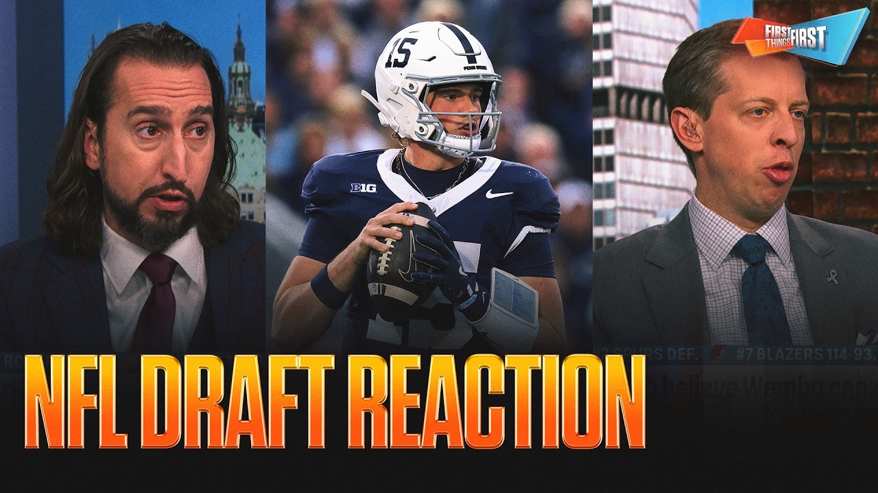 Steelers draft Drew Allar 76th overall, reaction to NFL Draft 🏈  | FTF