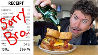 Letting RICH Strangers Decide Where We Eat For 24 Hours...
