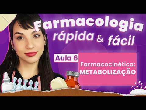 Farmacocinética: METABOLIZAÇÃO | Aula 6 | Farmacologia rápida e fácil | Flavonoide