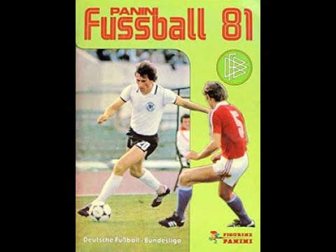 STICKERS PANINI BUNDESLIGA CHAMPIONSHIP 1981 TSV 1860 MUNCHEN