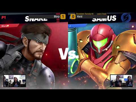 Throwdown Thursday 65 - Grand Finals - (Snake) Blorp vs Vorst (Samus)