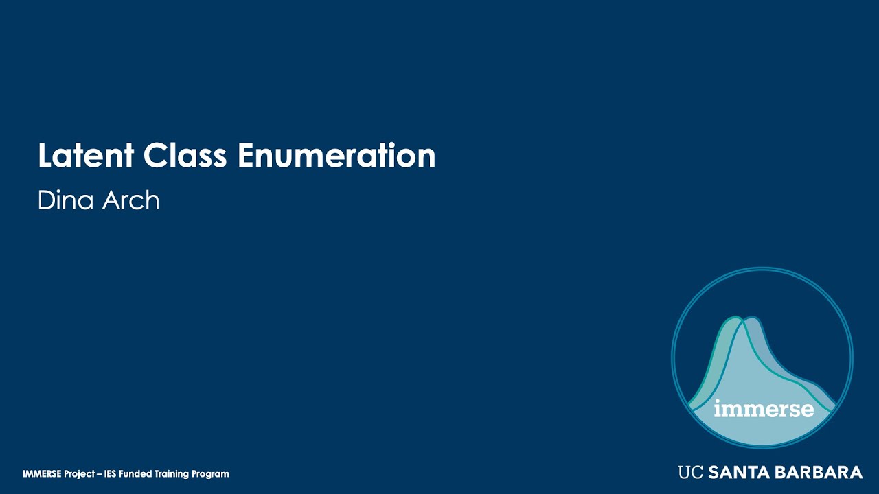 Latent Class Enumeration
