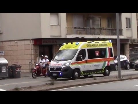 3-492-Ambulanza P.A. Molassana in sirena