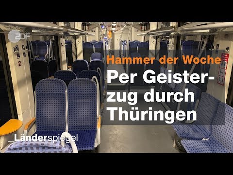 Dieser Zug fährt lieber ohne Fahrgäste - Hammer der Woche vom 12.10.2019 | ZDF