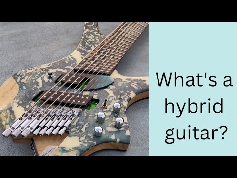 SBC Guitars, Andromeda Hybrid Guitar, 2 outputs image 15