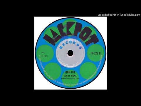 SONNY BINNS - SIGN OFF - JP 722-B - 1970