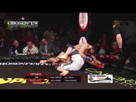 Chosen Few Fighting Championship Alex Polizzi vs Theron Neisius