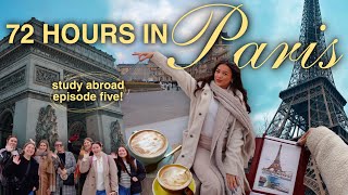 COLLEGE GIRLS SPEND 72 HOURS IN PARIS (travel vlog) | study abroad ep. 5