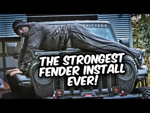 Metalcloak Aluminum Overland Tube Fenders Install
