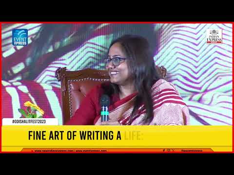 Odisha Litfest 2023 - Fine Art of Writing A Life Keeping Faith Kasturi Ray, Author