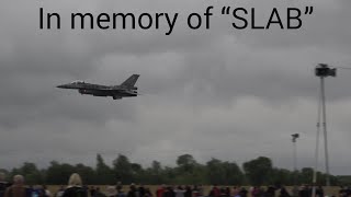 IN MEMORY OF “SLAB” - POLISH F-16 PILOT