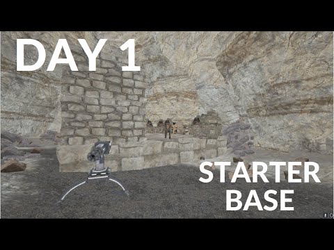 CLAIMING A MODDED CAVE ON FJORDUR DAY 1 ARK INX E.P 1