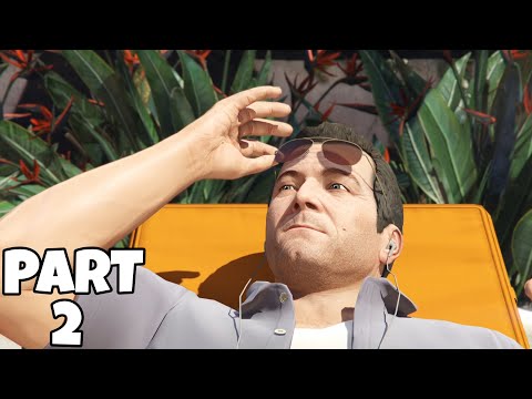 Grand Theft Auto V (GTA 5) PS5 Gameplay Walkthrough Part 2 - Boat Chase
