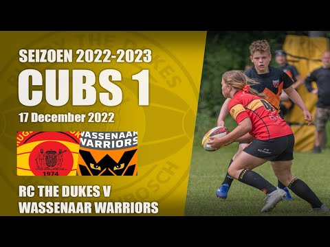 RC The Dukes Cubs 1 V Wassenaar Warriors - 17 Dec 2022 | Rugby U14