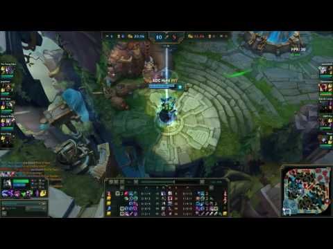 LoL: Huni Swain vs Fizz TOP SEASON2016 May 2016