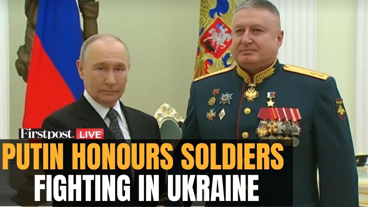 LIVE: Russian President Vladimir Putin Awards Soldiers on Russia’s Defender of the Fatherland Day