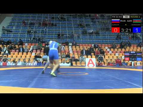 КЕН-2015. Первый круг. До 53 кг Мария Гурова - Анжела Дороган