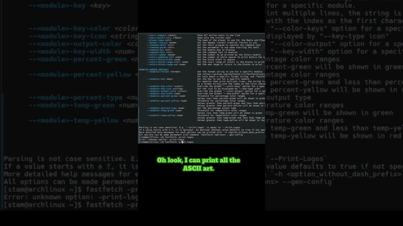 Customizing FastFetch ASCII Art - Easy Tutorial!