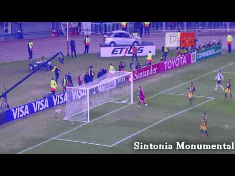 Golazo de Mora - River Plate 2 Guarani 0 (Distintos Relatos) - HD FULL