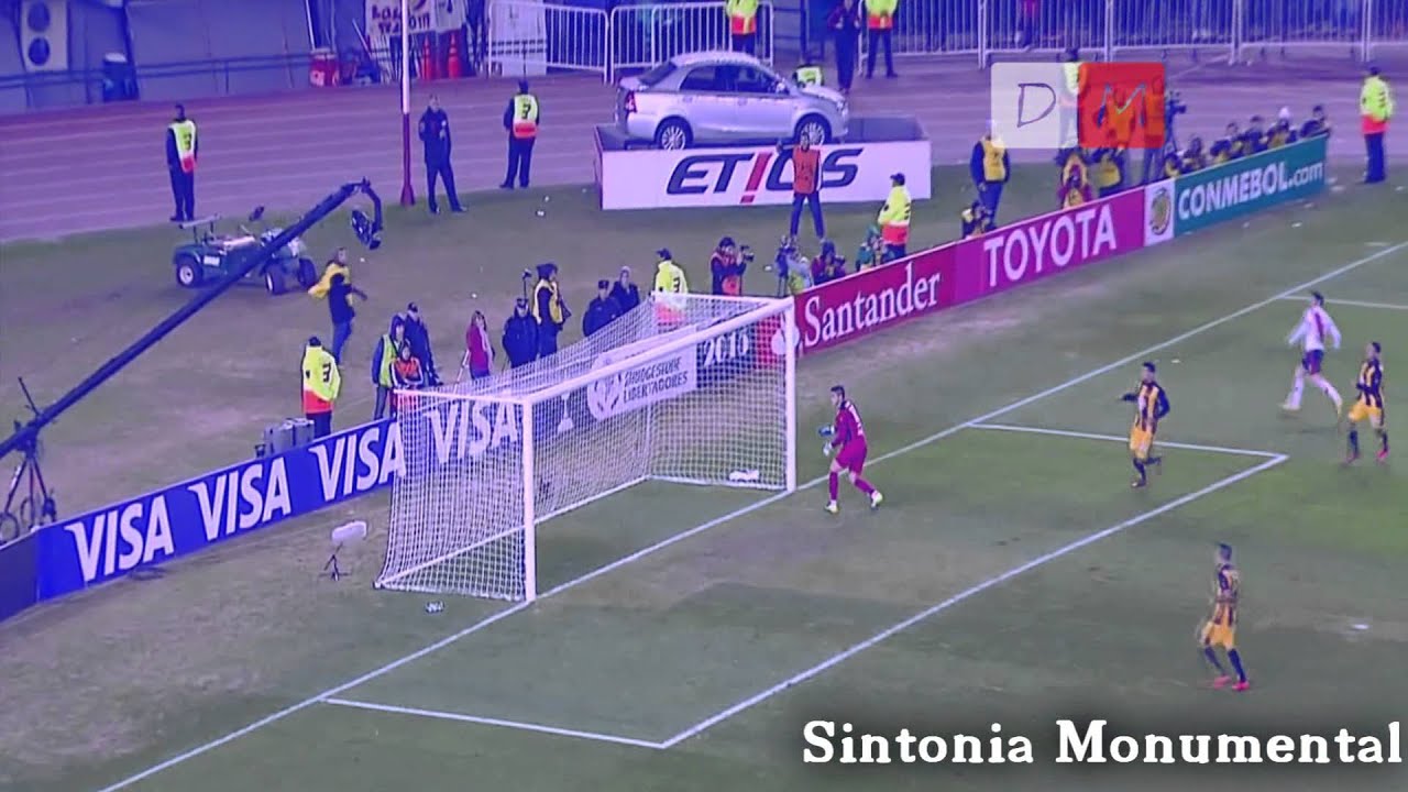 Golazo de Mora - River Plate 2 Guarani 0 (Distintos Relatos) - HD FULL
