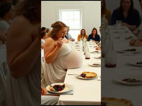 Pie Eating Contest Belly Stuffing