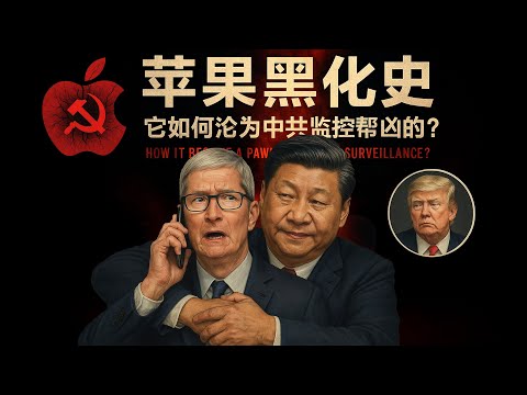 苹果黑化史：它如何沦为中共监控帮凶的？｜苹果｜中美科技战 ｜数据安全｜APPLE｜【新闻大写】 20250718