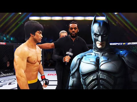 UFC 4 | Bruce Lee vs. Batman Fighter (EA Sports UFC 4)