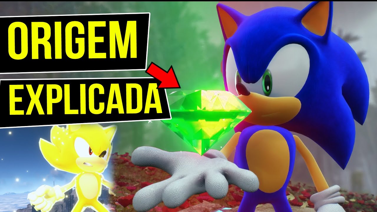ORIGEM das ESMERALDAS do CAOS 💎 - Historia de Sonic Frontiers