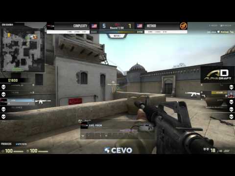 compLexity vs. Method Game 2 (CEVO-P CS:GO Season 8) - Sabo & AwesomeSauce