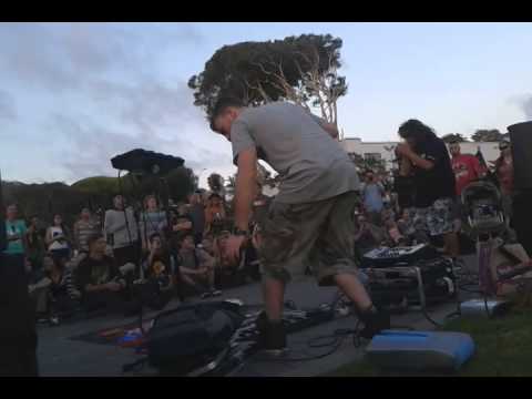 Dub FX and MC Bizurk Live Drum and Bass in Laguna CA