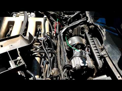 Mercedes SL600 blower resistor testing