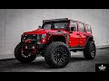 Custom Jeep Wrangler Unlimited Red Armor Demon Edition