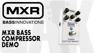 Dunlop M87 MXR Bass Compressor - відео 2