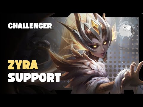 Challenger Zyra Support | S2025 Educational Gameplay Commentary Game 133