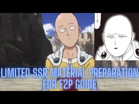 Limited SSR Material Preparation: From ZERO to HERO GUIDE || One Punch Man The Strongest