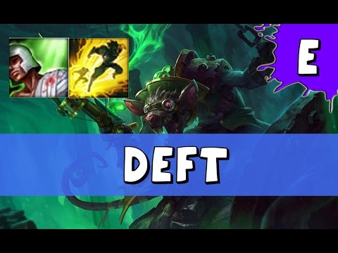 EDG Deft as Twitch vs Lucian ADC - HIGHLIGHTS - League of Legends