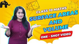 Surface Areas And Volume Class 10 Maths | NCERT Chapter 12 | CBSE