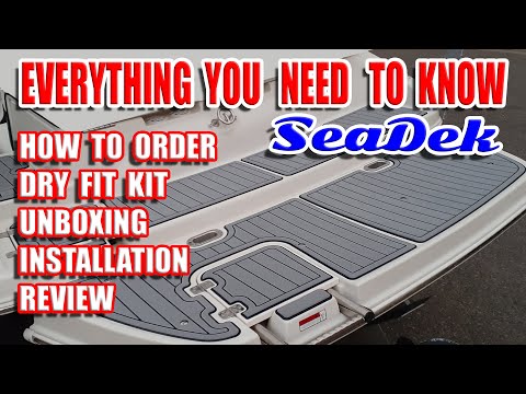 Seadek installation | How to install seadek | seadek reviews | seadek diy instructions dry fit kit