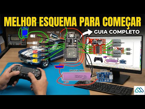 Eletrônica Simples que Resolve (Mas Poucos Usam) | ESP32 para RC com PS4