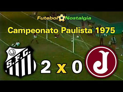 Santos 2 x 0 Juventus - 01-06-1975 ( Campeonato Paulista )