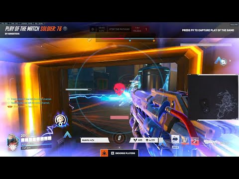 18K! GALE INSANE NANO SOLDIER 76 SEASON 7 TOP 500 GAMEPLAY