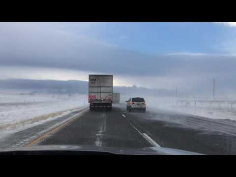 I-90 Between Billings and Livingston Montana