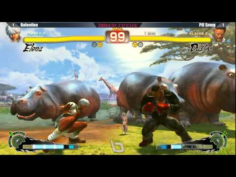 Next Level Battle Circuit 139 - USF4 - Winners Final - Dafeetlee (Elena) vs PIE Smug (Dudley)