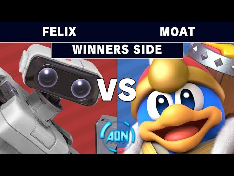 AON Ultimate 049 - Felix (R.O.B) Vs Moat (King Dedede) Winners Round 3 - Smash Ultimate